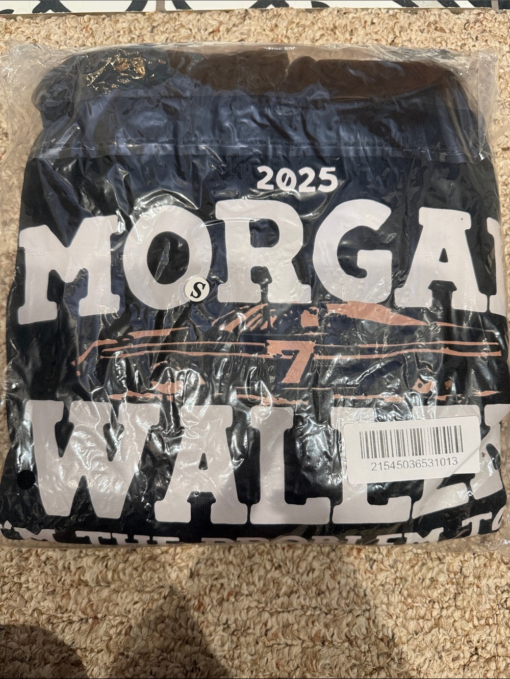 Morgan Wallen 2025 Black Graphic Tee (Packaged)